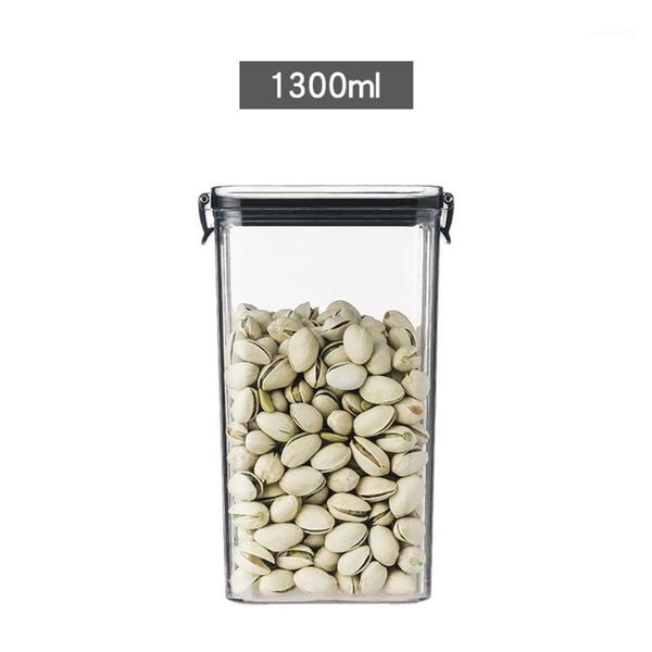 

storage bottles & jars 1000ml sealed box eco-friendly kitchen containers refrigerator transparent household organizer