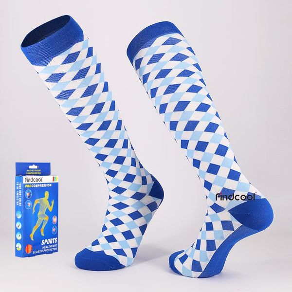 

sports socks findcool compression cycling women athletic yoga running, Black