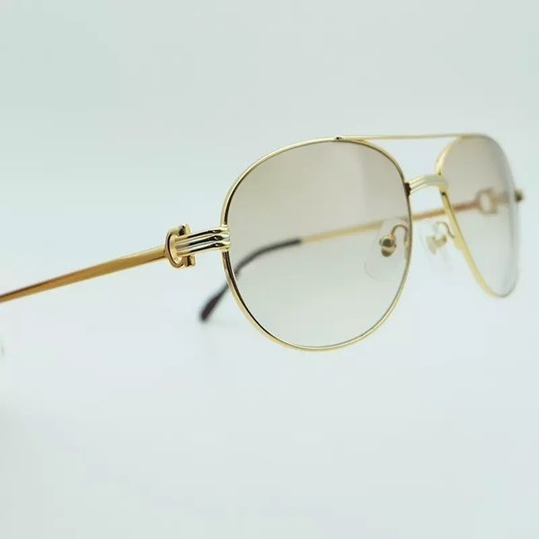 

design glasses vintage sunglasses men women sun glasses metal shades gafas de sol mujer tnah, White;black