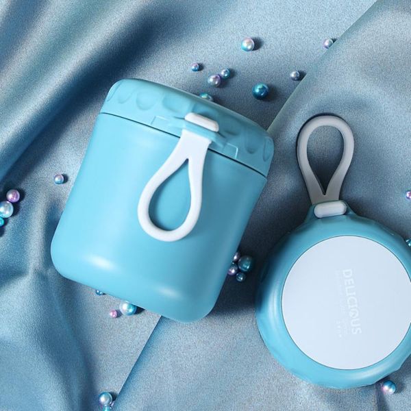 

seal soup cup creative portable travel preservation bowl stainless steel outing lunch box yogurt dining 1pc dinnerware sets