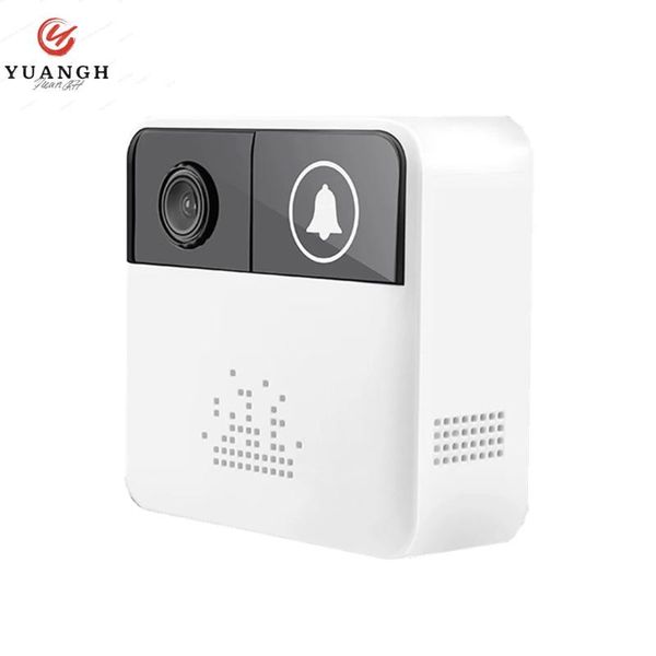 

cameras 720p wifi video doorbell camera door phone bell icsee app two ways audio ip intercom wireless security
