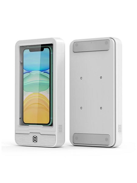 

cell phone mounts & holders rondaful bathroom wall storage holder waterproof protection hanging rack hd anti-fog for moblie pho