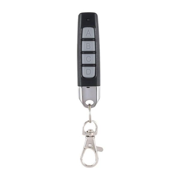 

interior decorations 4 key buttons garage gate door remote control 433mhz auto pair copy duplicator