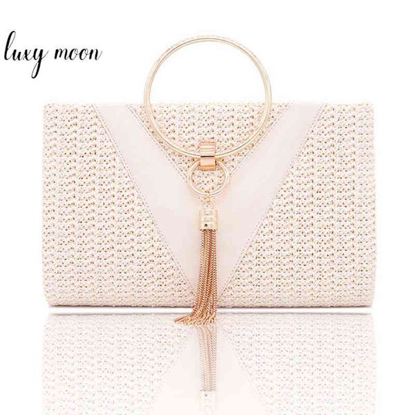 

women's party handbag elegant tassel evening bag wedding purse banquet shoulder bag