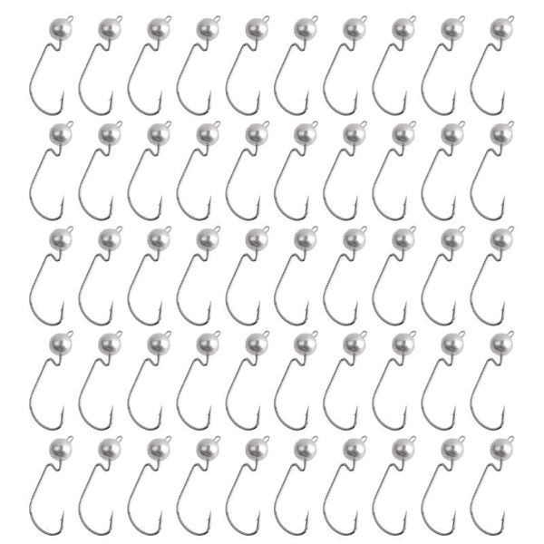 

fishing hooks 50pcs lead long-range cast fish crank tackles