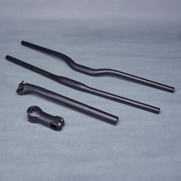 

bike handlebars &components race face next black matte carbon fibre bicycle bars sets rise or flat handlebar seatpost stem for mtb parts glo