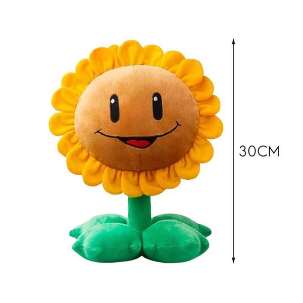 

pillow cute sunflower plush toys 30cm flower stuffed kids doll toy children birthday gift