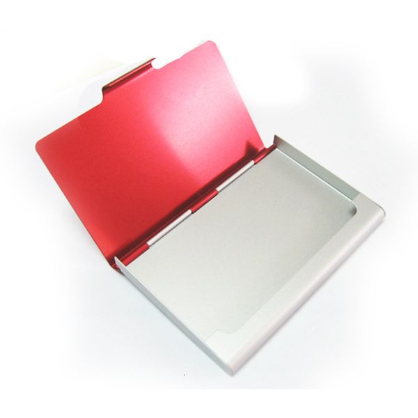 

files card holder color aluminum business case #n014-ar stainless steel