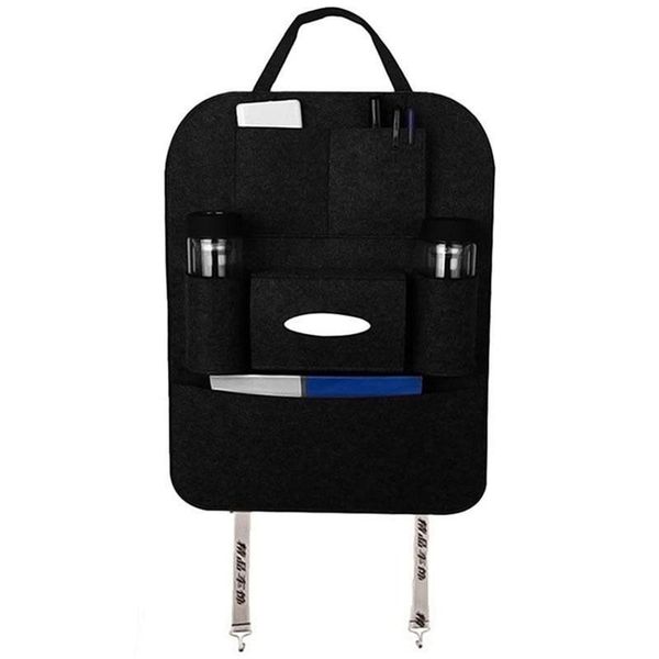 

car organizer 1pc back multi-pocket storage bag holder travel auto seat hanger box