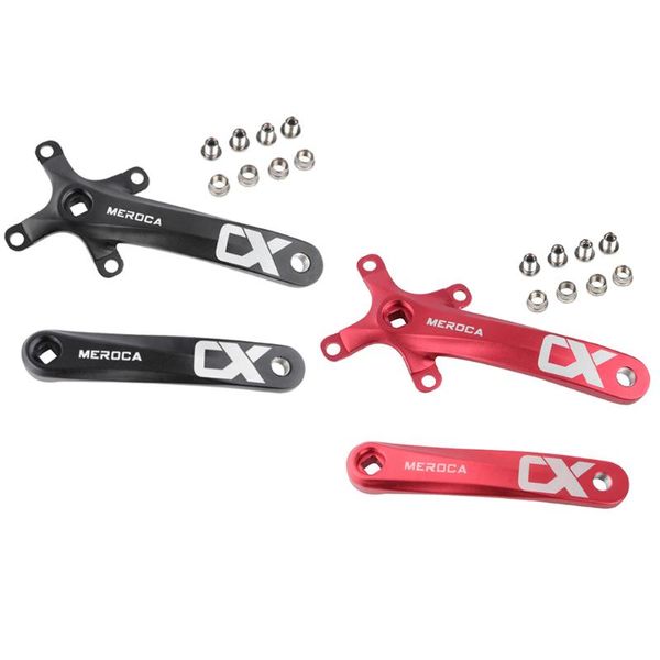 

bike heels & chainwheels mountain crank arm set 170mm 104 bcd aluminum alloy bicycle crankset bottom bracket chainring bolts for mtb