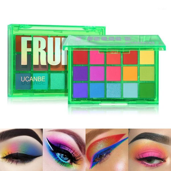 

colors eye shadow palette vivid summer look eyes makeup glitter shimmer matte eyeshadow powder1