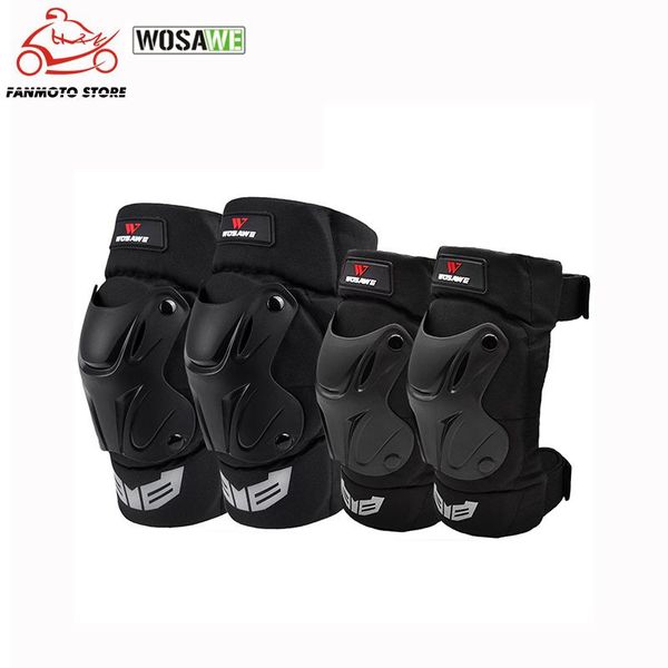 

motorcycle skateboard brace guards knee elbow pads protector mountain bike downhill support armor