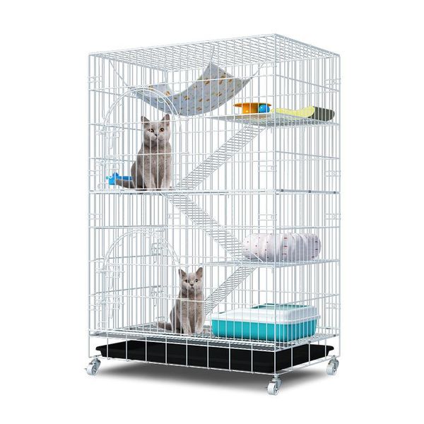 Мебель для кошек кровати клетки домашняя домашняя вилла на двухупахне