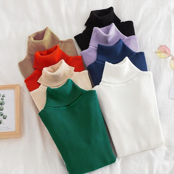 

basic autumn winter tight female womens sweaters pullover causal long sleeve women turtleneck sweater office lady average size jumper pullov, White;black