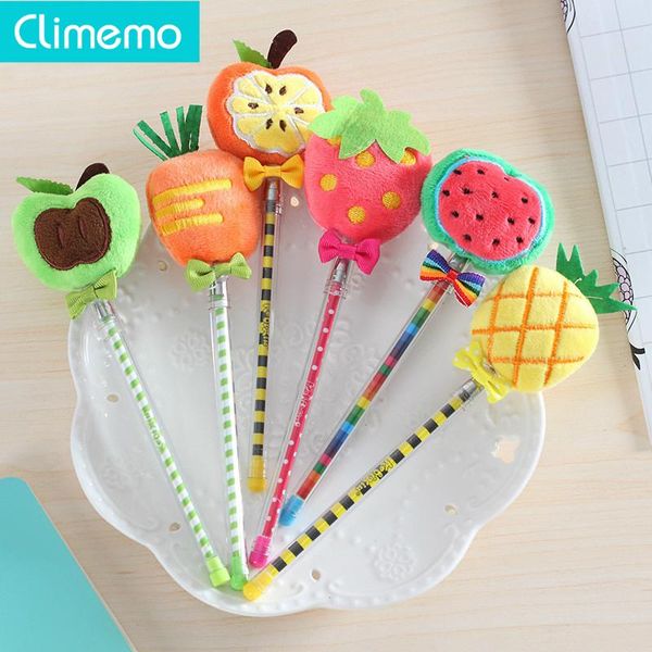 

gel pens climemo creative fruit kawaii 0.38 mm pen school supplies wholesale promotional np267