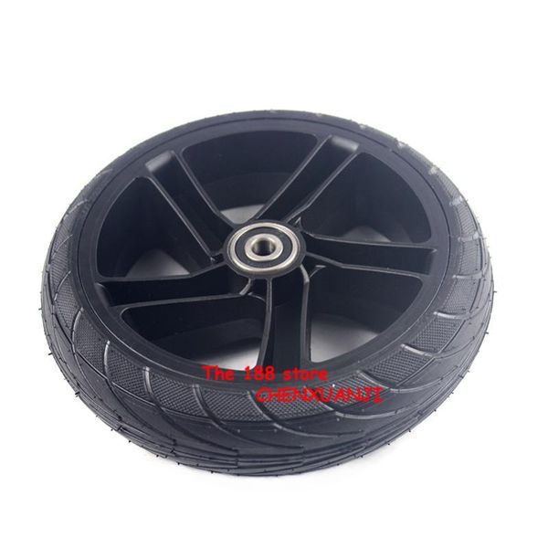 

motorcycle wheels & tires 200x50 solid wheel for electric scooter tyre with hub 8" aluminium alloy vehicle