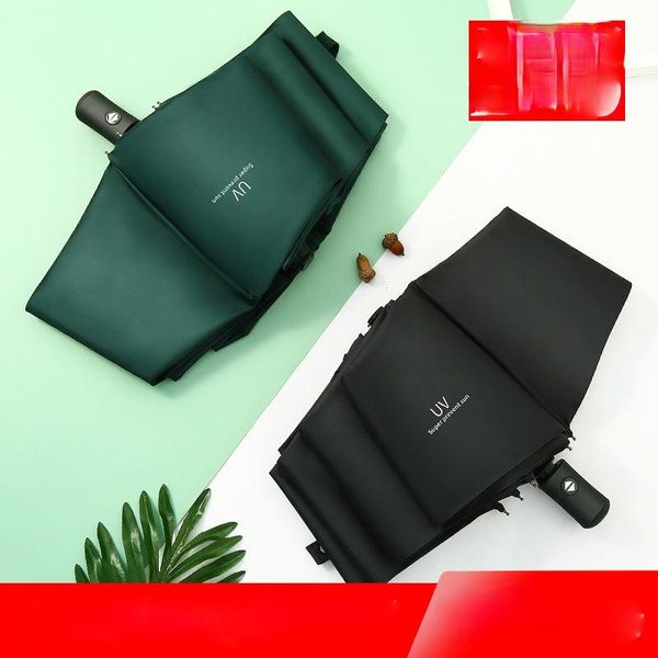 

umbrellas uv fully automatic sunny and rainy sunshade folding umbrella sun