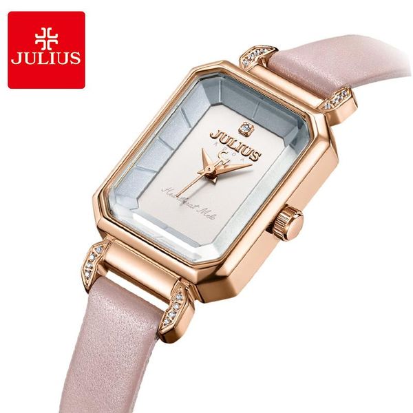 women luxury rhinestone quartz wrist watches ladies rectangle relojes leather bracelet female dress gift wristwatches, Slivery;brown