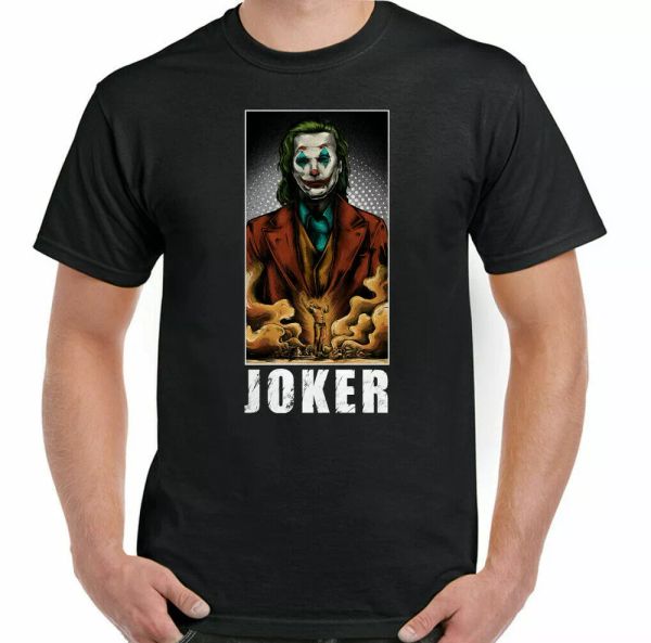 

the joker t-shirt, batman, joaquin phoenix, suicide squad, heath ledger, tee,top, White;black