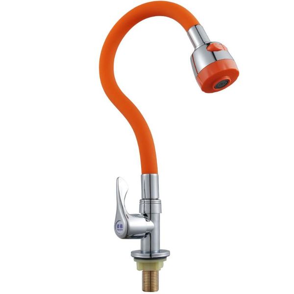 

kitchen faucets mttuzk solid brass faucet silica gel any direction rotating single cold water tap deck mount universal torneira cozinha