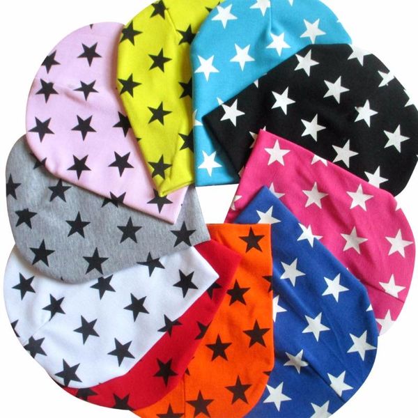 

caps & hats baby hat autumn winter cap star beanie warm for children warmer, Yellow