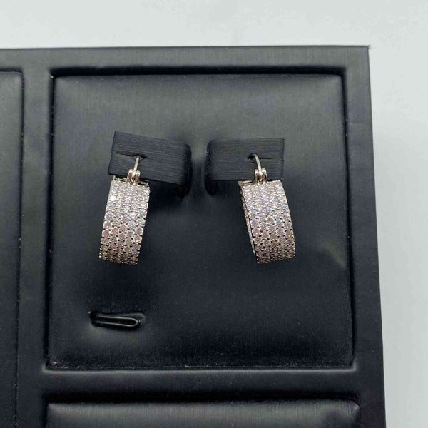 

design jewelry new diamond silver earrings for women, Golden