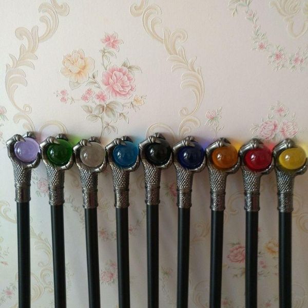 

two sections walking stick cane hand hiking accessories trekking poles
