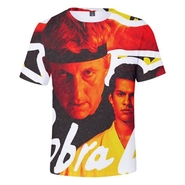 

men's t-shirts 2021 kai 3d print street fashion breathable t-shirt casual boys short sleeve summer comfortable, White;black
