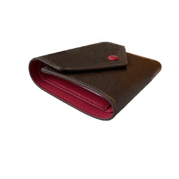 

folding wallets badge holder leather porte bus pass case cover slip fashion business men women bank credit card holder strap cardholder purs, Brown;gray