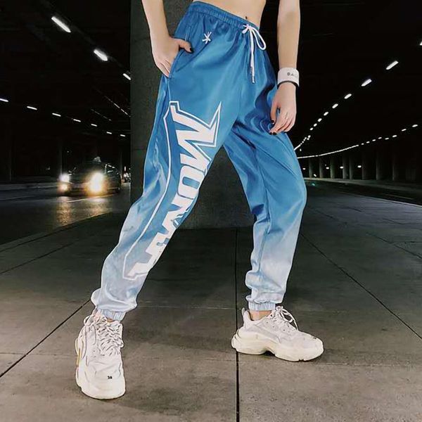 

high street elastico in vita harem pant pantaloni da uomo hip hop streetwear jogging moda men's pants, Black