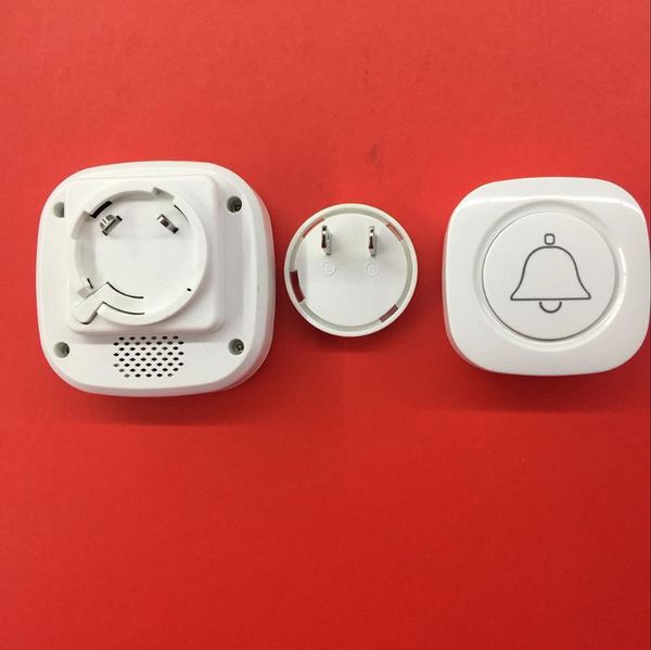 

doorbells 808 white wireless doorbell waterproof 300m range door bell low 1 outdoor