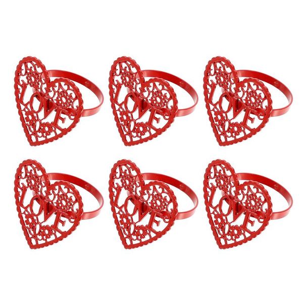 

napkin rings 6 pcs clasps party buckles creative holders decor