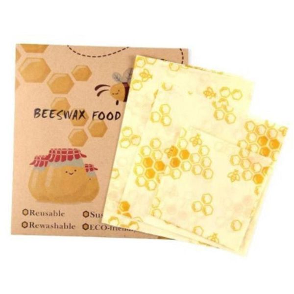 

food savers & storage containers reusable eco-friendly print beeswax wrap paper wrap, baking paper, bread pad, etc wraps