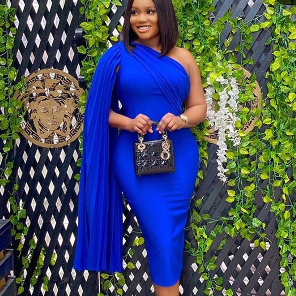 

casual dresses one shoulder bodycon dress women elegant celebrity night party office lady work wear runway club plus size, Black;gray