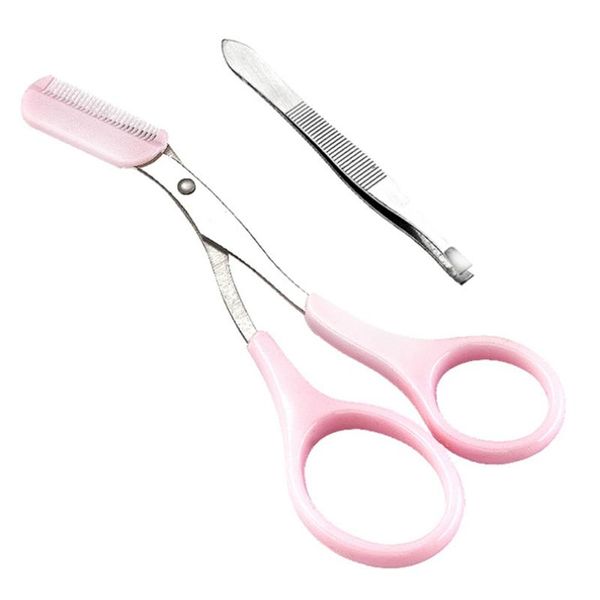 

electric nose & ear trimmers 10x eyebrow tools tweezers trimmer scissors razor eyelash curler mirror set