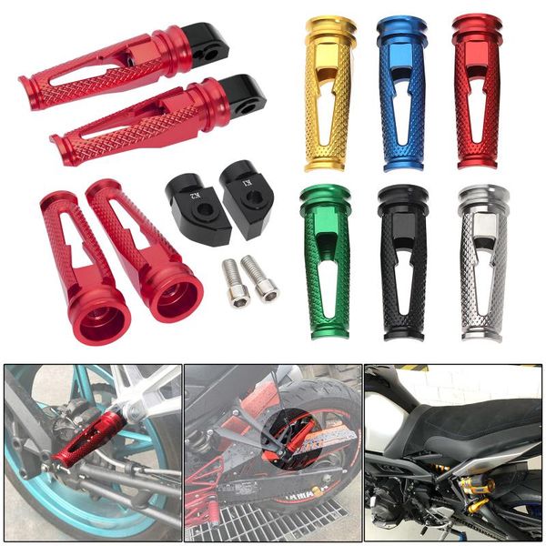

aluminum passenger footrest rear foot peg for speed triple 1050/sprint st gt 1050 pedals
