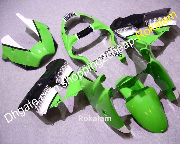 Raccordi per carrozzeria moto per Kawasaki ZX-9R ZX9R 2000 2001 ZX 9R 636 00 01 Kit carenatura moto popolare (stampaggio ad iniezione)