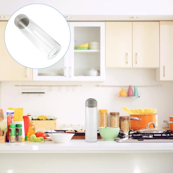 

storage bottles & jars 1pc glass pasta container airtight jar canister pantry