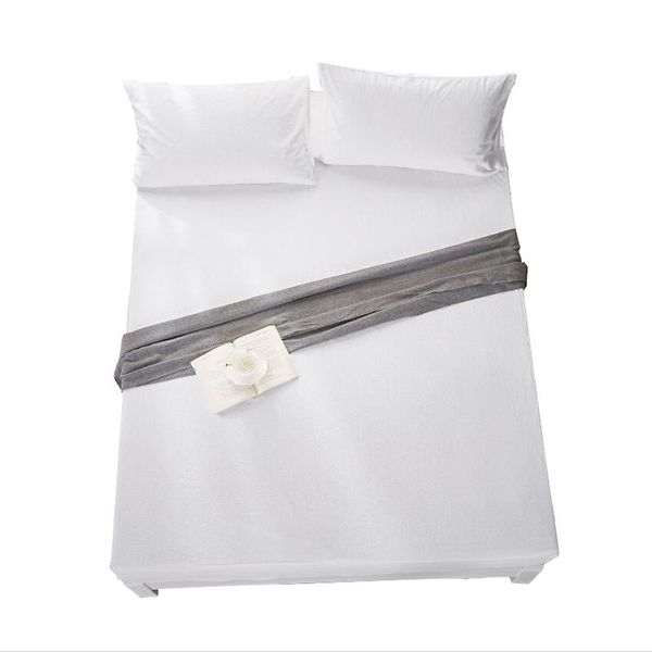 

sheets & sets white waterproof home bed sheet elastic band mattress cover fitted el non-slip bedding bedspread