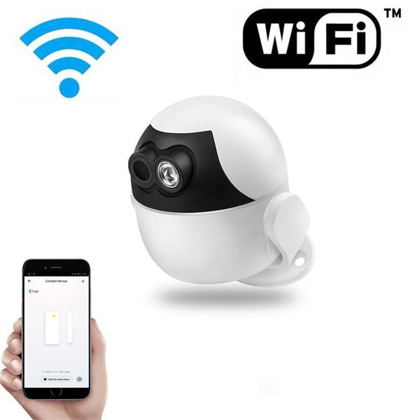 

wifi camera smart home security indoor wireless ip two-way voice motion detector 355 rotation surveillance cameras