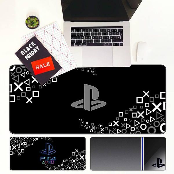 

mouse pads & wrist rests extra large pad big computer gaming mousepad anti-slip dedicated playstation game with locking edge mat