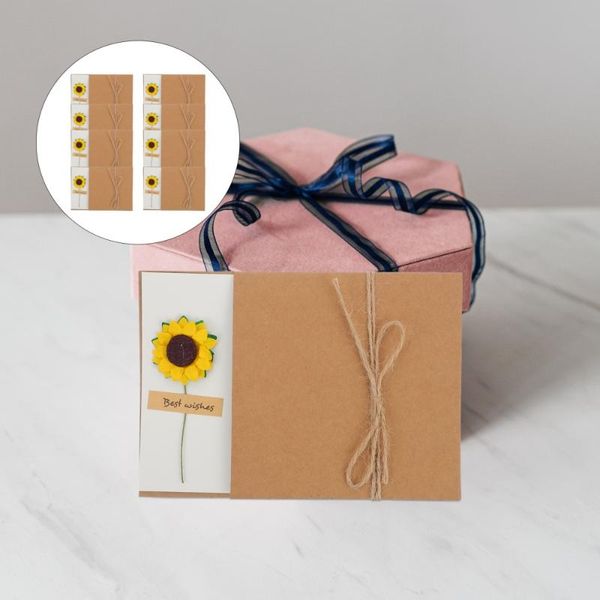 

greeting cards 8pcs exquisite birthday thank holiday blessing