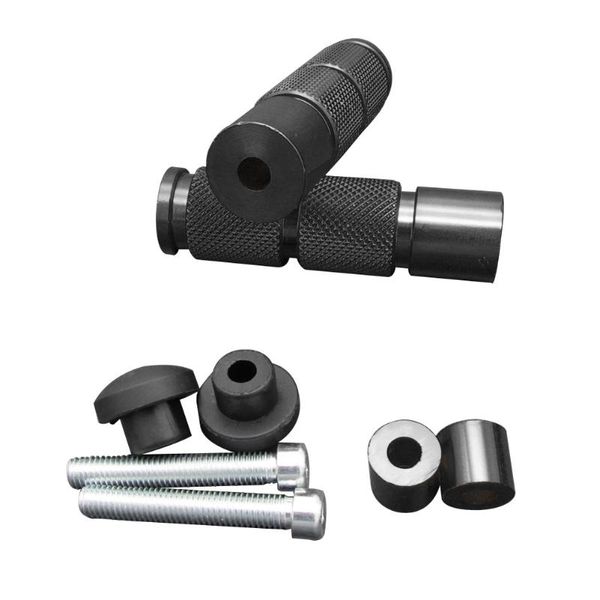 

pedals 2 pcs extension pegs rear durable threaded replacement foot pedal tools motorcycle footrest round accessories aluminum alloy