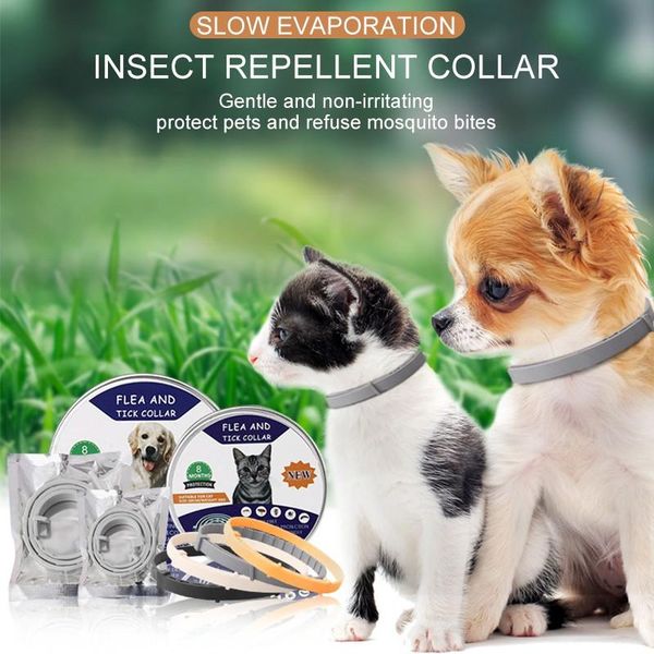 

cat collars & leads dog anti lice flea mite tick collar small medium and large anti-scorpion pet insect repellent supplies
