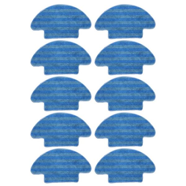 

vacuum cleaners 10pcs robot cleaner mop cloth for conga 950 series parts
