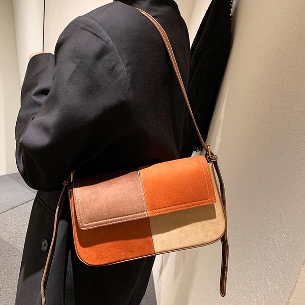

evening bags casual nubuck pu leather shoulder messenger ladies small crossbody for women designer female handbags