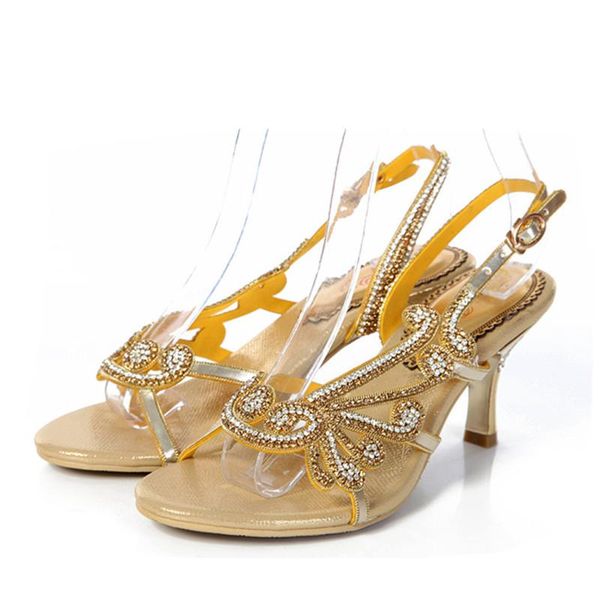 

christia bella thin heels formal dress shoes rhinestones high open toe buckle sandals elegant style ladies fashion, Black