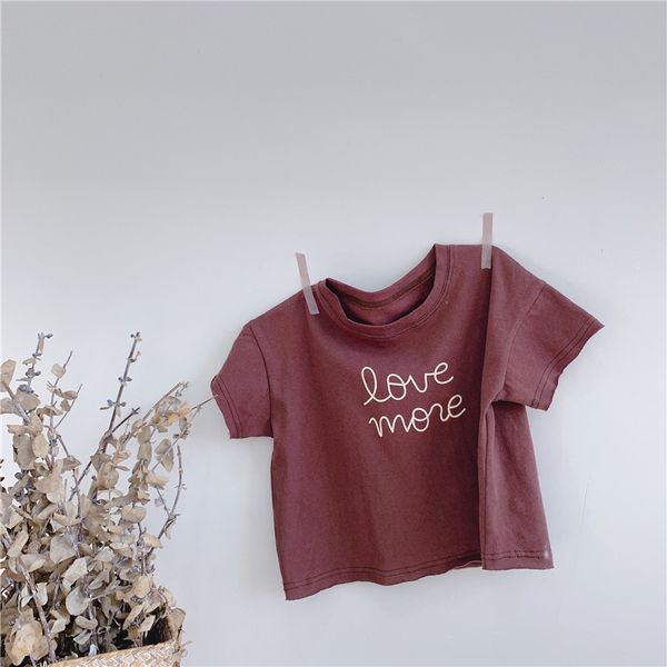 

casual baby girl summer t-shirt and 2021 kids clothes girls cotton tshirts and blouses children clothing, White