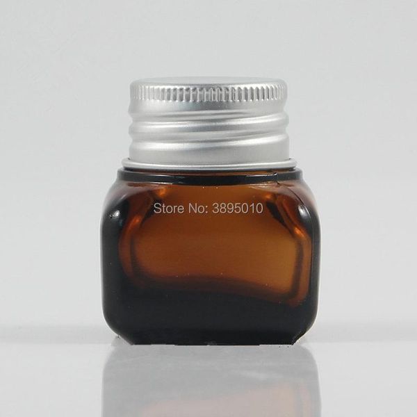 

storage bottles & jars 15g glass cream jar with aluminum lid,cosmetic jar,glass jar/mask container,eye f660