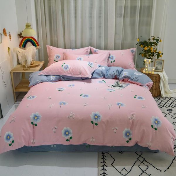 

bedding sets duvet cover sheet pillow case set textile  king printed bed cotton fabric wholesale